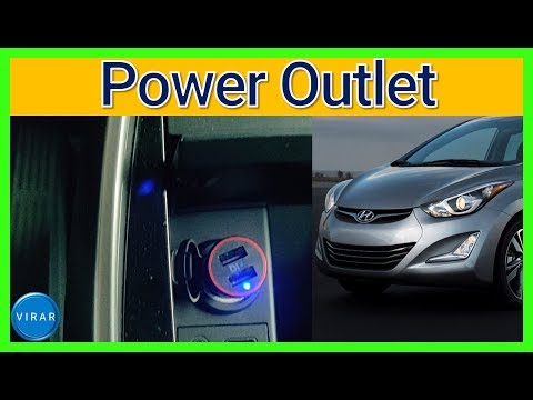 How to Fix 12V Power Outlet/Cigarette Lighter - Hyundai Elantra (2011-2016)