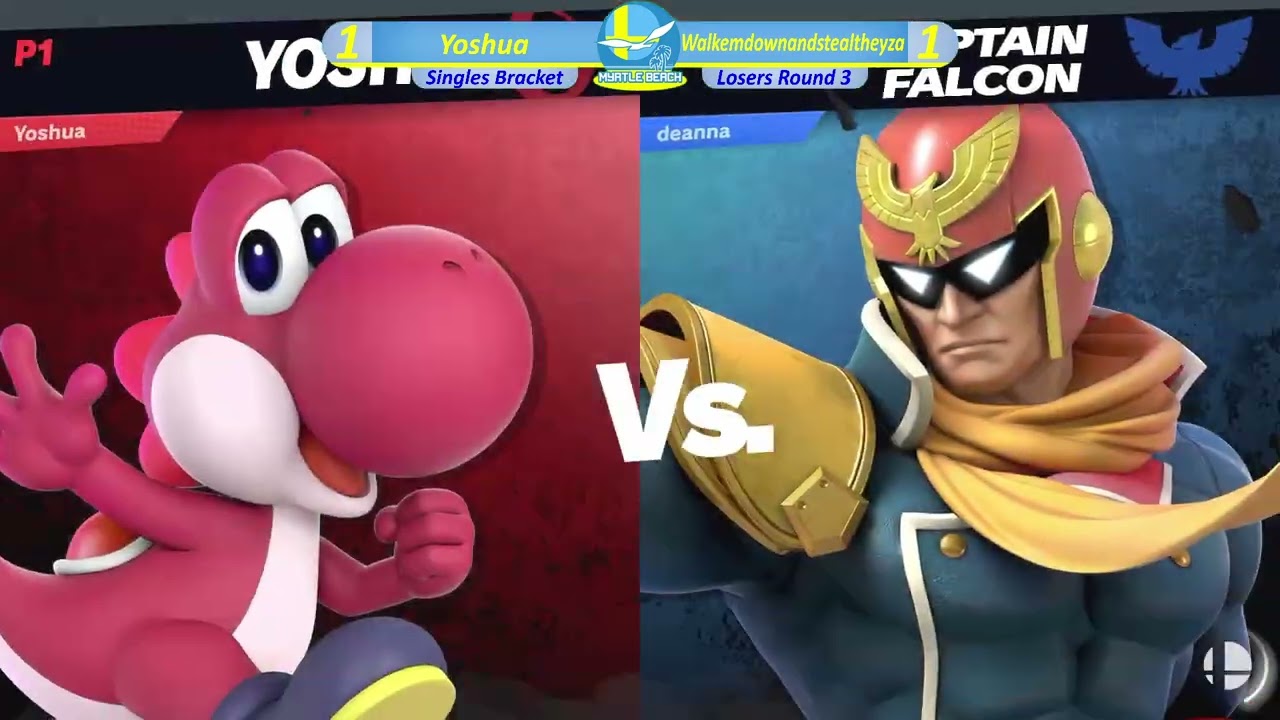 SocaSmash 168 Ultimate Singles: Walkemdownandstealtheyza (CaptainFalcon) vs Yoshua (Yoshi) LosersR3
