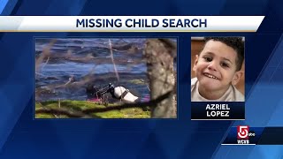 Search continues for boy who fell in river