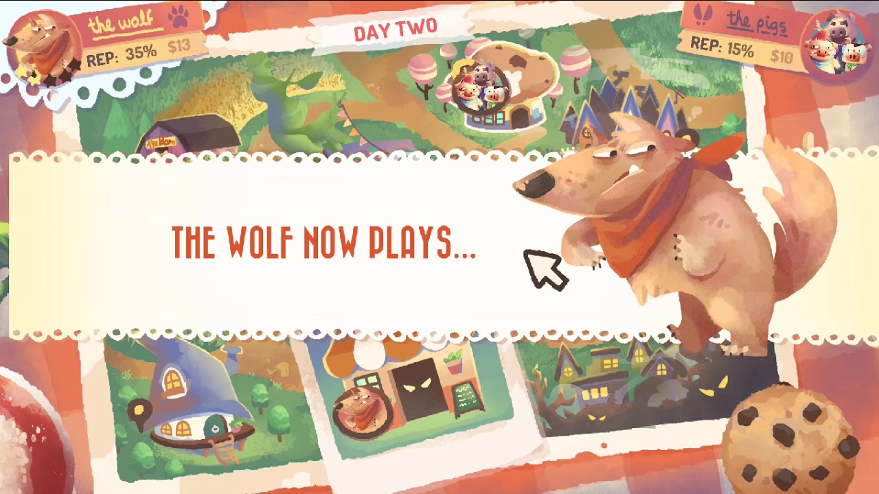 Shook's Random Gaming The Wolf's Bite (Two Player Choose Your Own Adventure)