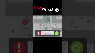 My luck is something else 💀 #arras.io #shorts
