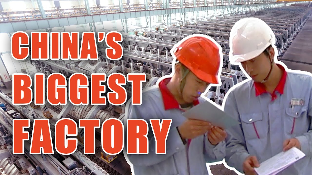 Behindthescenes China's BIGGEST factory YouTube