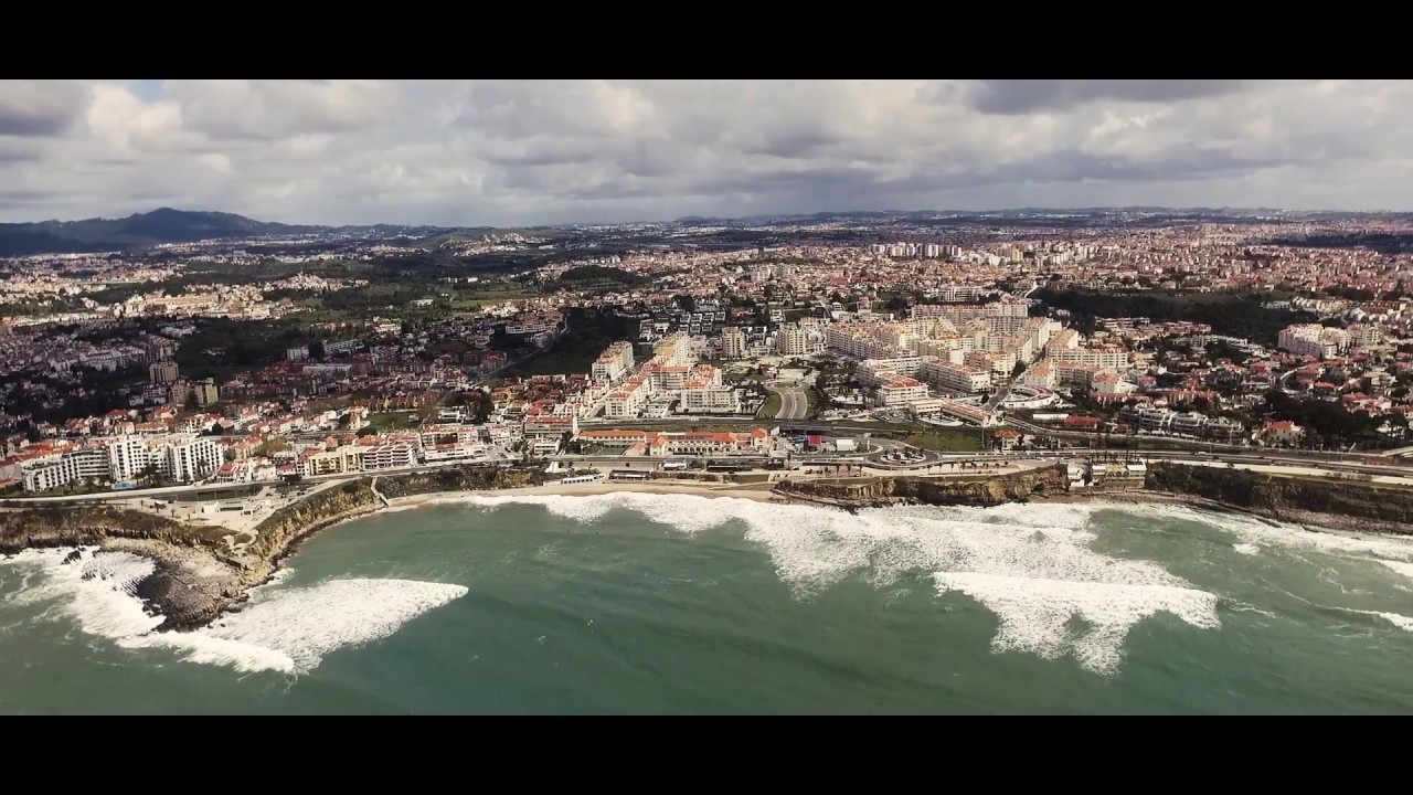 São Pedro do Estoril visto do ar - Cascais - Portugal - Drone - Aerial View