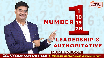 Number 1 People Know Your Personality I Numerology I Vyomessh Pathak I Numerology For No. 1 People
