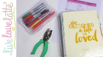 How I Set Up My Planner for 2016