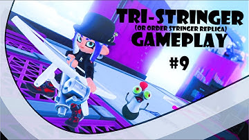 Tri-Stringer (Order Stringer Replica) Gameplay #3 - Splatoon 3 | Anarchy Battle (TC)