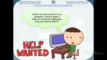 Computer - Font size and Font Style MS Paint