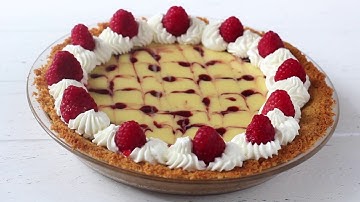Raspberry Key Lime Pie Recipe