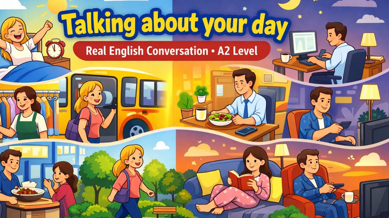 Daily Life English Conversation | Learn Simple English for Beginners ...