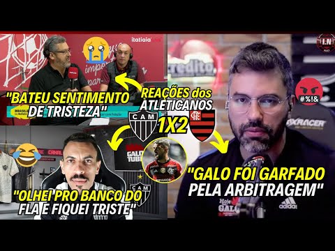 VAMOS RIR? REAÇÕES dos ATLETICANOS | ATLÉTICO MG 1 X 2 FLAMENGO | REACT dos ATLETICANOS | BRASILEIRO