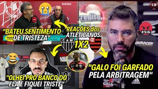 VAMOS RIR? REAÇÕES dos ATLETICANOS | ATLÉTICO MG 1 X 2 FLAMENGO | REACT dos ATLETICANOS | BRASILEIRO