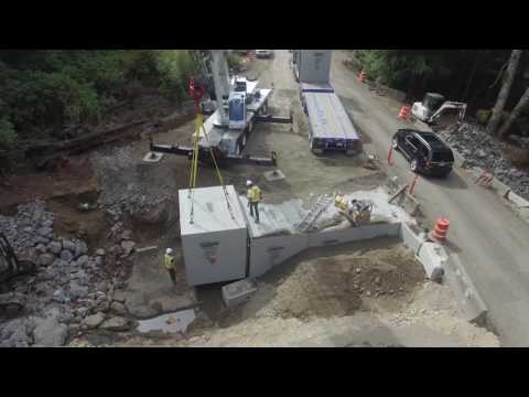 Vancouver Island Box Install 2015 - video from Langley Concrete Group