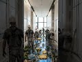 Floating Sky Bridge Floor | Luxury Fantasy Hallway Design