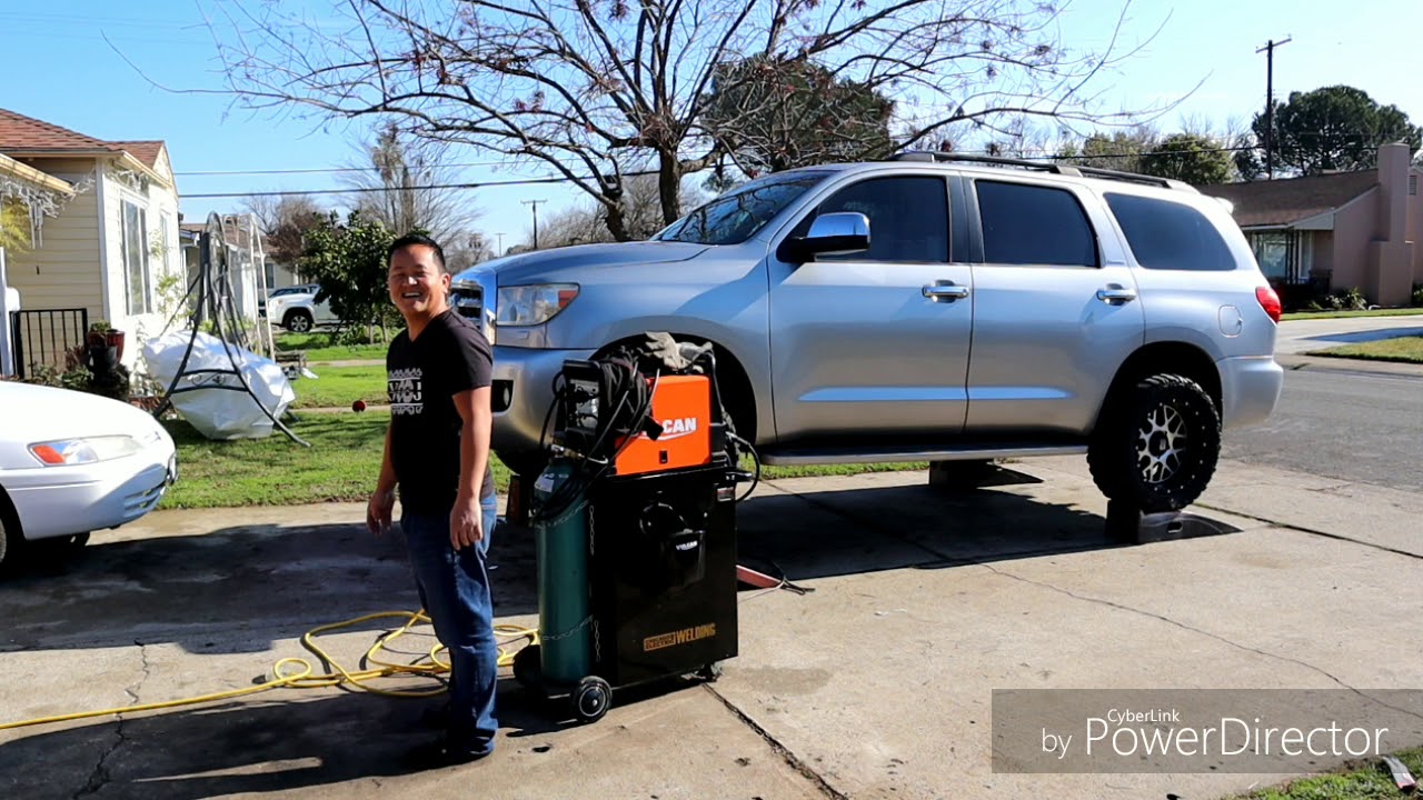 Toyota Sequoia catalytic converter protection - YouTube