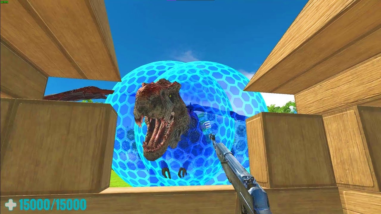 Cyborg Dinosaurs - Fps Perspective! Animal Revolt Battle Simulator