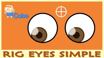 How to rig eyes simple - Coise - Anime Studio - Moho tutorial