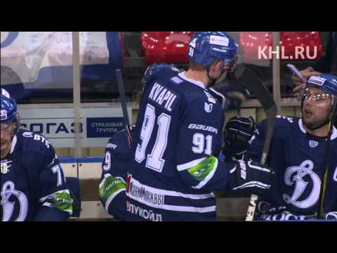 Nicklas Backstrom first KHL goal / Первая шайба Бекстрема в КХЛ