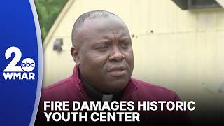 Fire damages historic youth center at St Joseph Church Fullerton