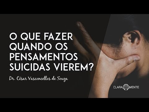 Vídeo: Como Não Acabar Com Sua Vida Com Suicídio