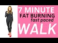 WALKING AT HOME- INDOOR WALKING - 7 Minute Fat Burning Pace to Lose Weight - Lucy Wyndham-Read
