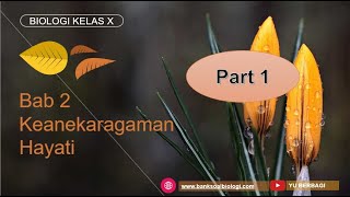 Materi biologi kelas x bab 2 keanekaragaman hayati: macam ekosistem
dan bioma [part 1]