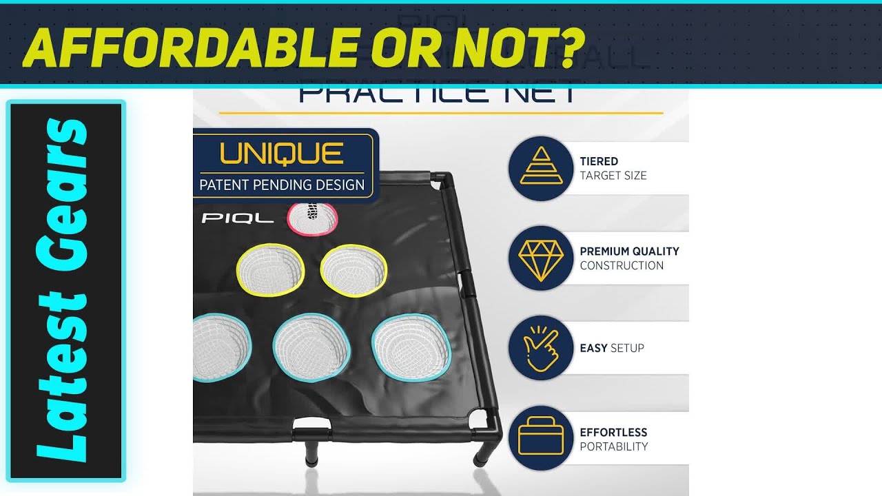 `PIQL Pro Pickleball Target Net: Level Up Your Game!