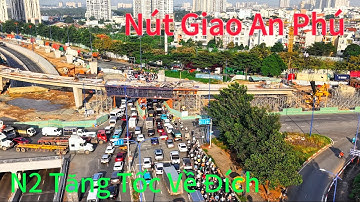 Nút Giao An Phú TPHCM Cầu N2 Tăng Tốc Về Đích, HC1-02 Lắp Đặt Ống Nước Hầm.