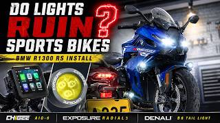 We Fitted Exposure Lights To A BMW R1300RS - Here's What Happened...