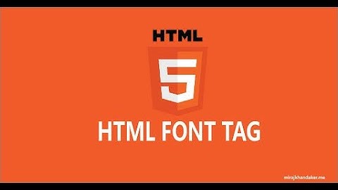 FONT STYLE TAGS in HTML | Attributes of Font Tag | Chap 3 Part 2