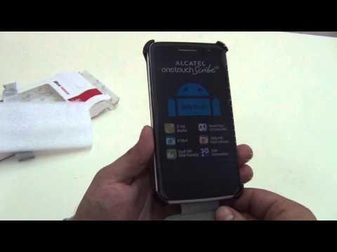 Чехол книжка Alcatel OneTouch ScribeHD 8008