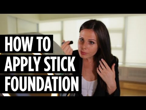 How to Apply Stick Foundation