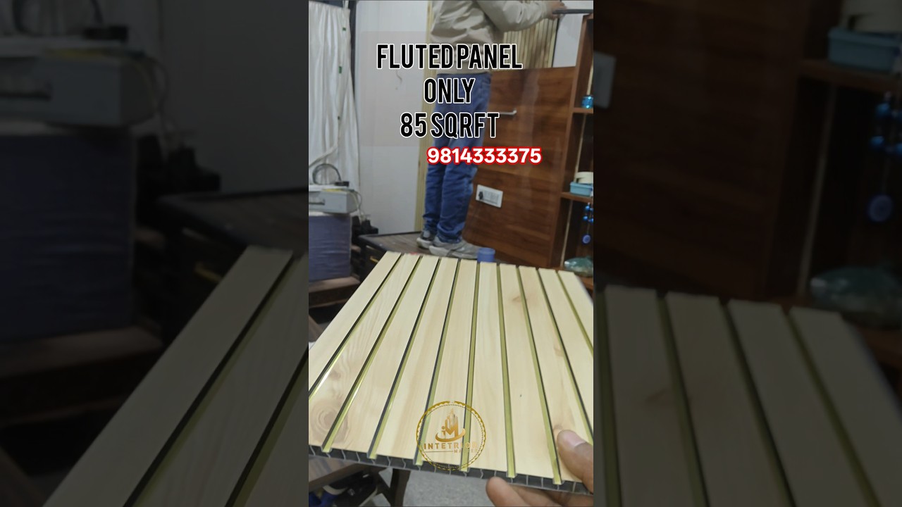 How to install PVC Fluted Panel || Interior Master || NPI Group