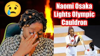Tennis star Naomi Osaka lights the Olympic cauldron | Tokyo Olympics