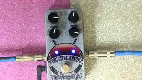 The FuzzHugger Velcrobot fuzz