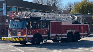 Chicago Fire Department Truck 47 Responding from Quarters by FireAlley 317 views 6 months ago 41 seconds