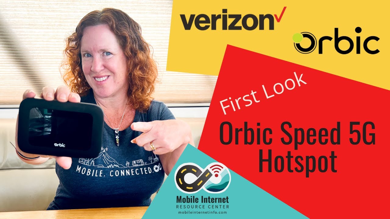 Orbic Speed 5G: Ultra-Wideband Mobile Hotspot - Quixote