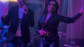 Najla Ferreira dancing to Bahaa Sultan Dubai club الراقصه نجلاء فريرا