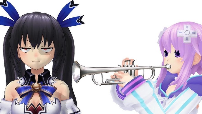 MMD X HDN] Nep X Trumpet (MEME) (Hyperdimension Neptunia) - YouTube