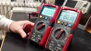 Uni-T Ut89Xd Unboxing, Test