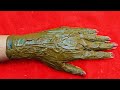 Easy and beautiful mehndi design - mehndi trick with leaf | stylish mehndi design | mehndi design