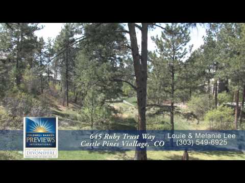 645 Ruby Trust Way, Castle Pines Village, CO home video tour