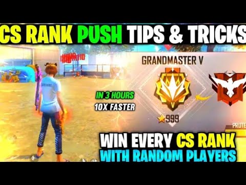 CS Rank push tips & tricks || win every cs match with random players ...