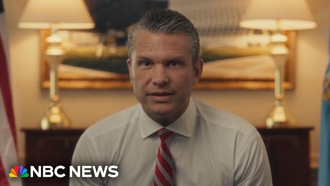 Hegseth says military will test service members’ testosterone levels Hegseth says military will test service members’ testosterone levels