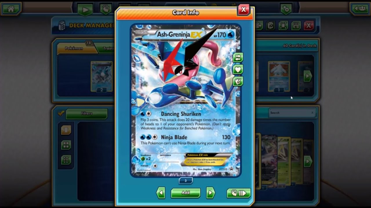 ASH GRENINJA EX! | Pokemon Training Card Game Online w/ BeastyFlaco