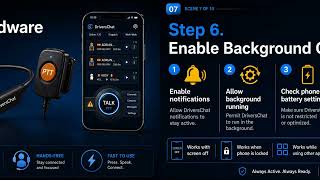 How to use Driverschat PTT System screenshot 1