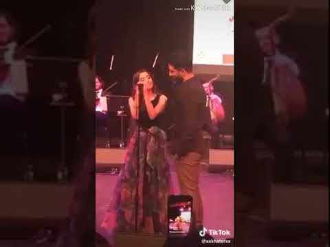 حب ورومانسية كارمن سليمان وهى بتغنى لجوزها من حسن حظى أنى قابلتك