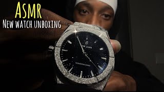 ASMR New Iced Out Watch Unboxing