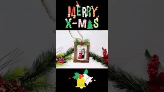 DOLLAR TREE JENGA BLOCK CHRISTMAS ORNAMENT DIY CRAFT