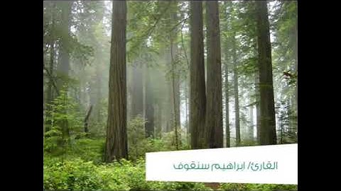 فجرية رمضان تلاوة/ ابراهيم سنقوف