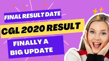 SSC CGL 2020 Final Result Big Update || SSC CHSL 2020 Typing result on the way || #cgl2020 #chsl2020